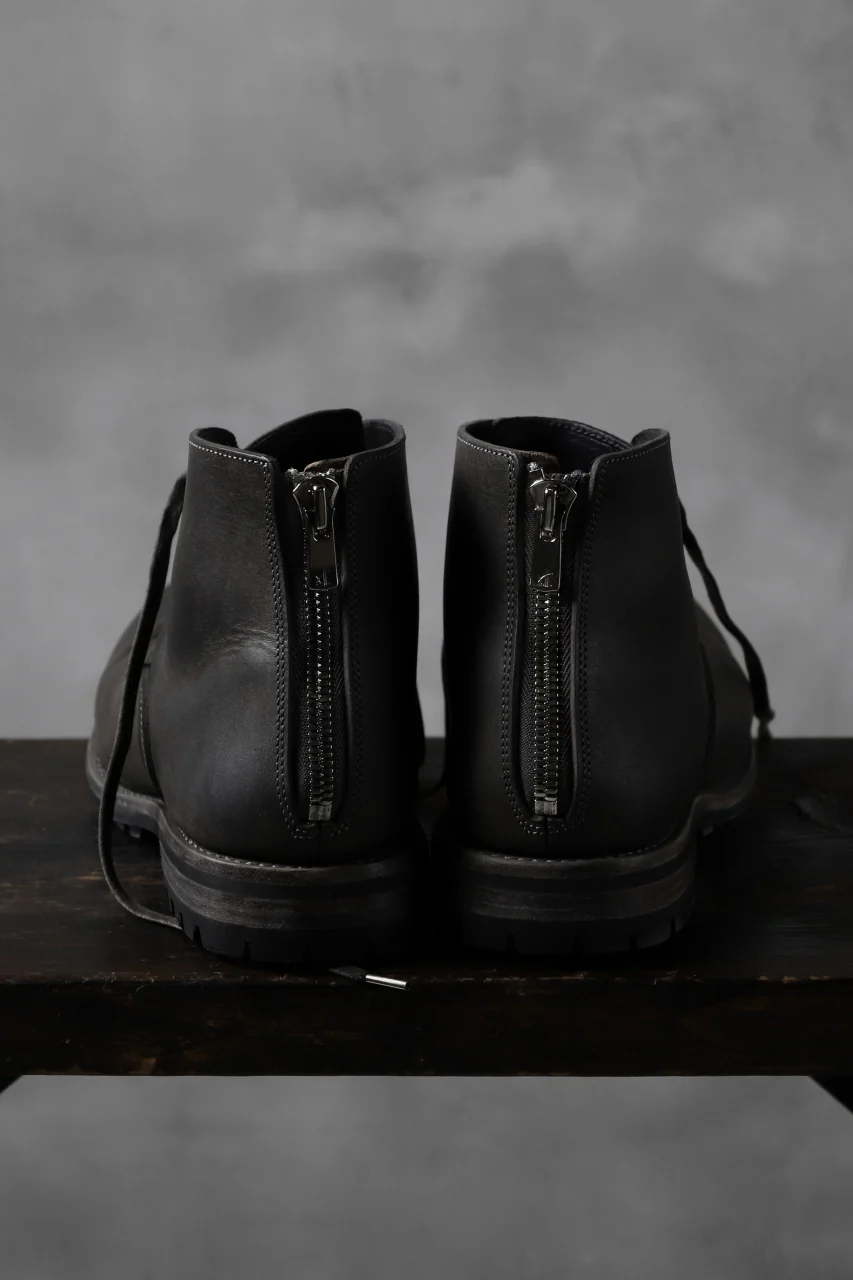 Portaille "one make" Albert Boots (PUEBLO by Badalassi Carlo / Hand Dyed BLACK-BROWN) - Image 5
