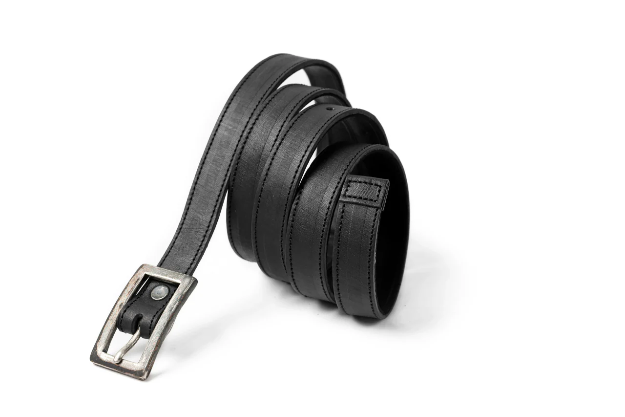Portaille "One Make" BELT #2 (Filed Steer / BLACK) - Image 13
