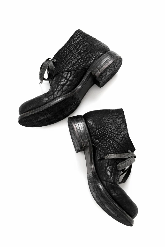 Portaille OneMake exclusive PL20 Derby Shoes / Rough Bull (Black) - Image 10