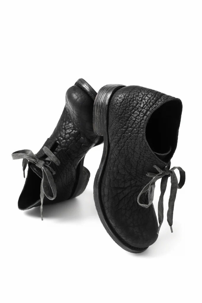 Portaille OneMake exclusive PL20 Derby Shoes / Rough Bull (Black) - Image 12