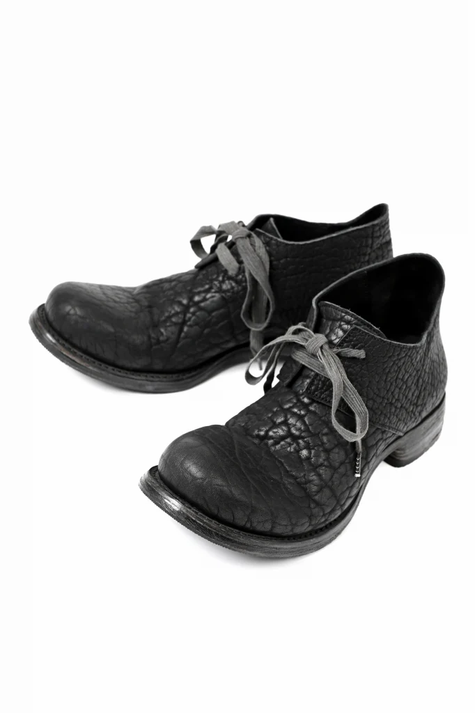 Portaille OneMake exclusive PL20 Derby Shoes / Rough Bull (Black) - Image 2