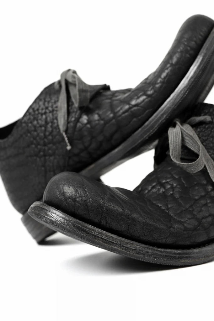 Portaille OneMake exclusive PL20 Derby Shoes / Rough Bull (Black) - Image 25