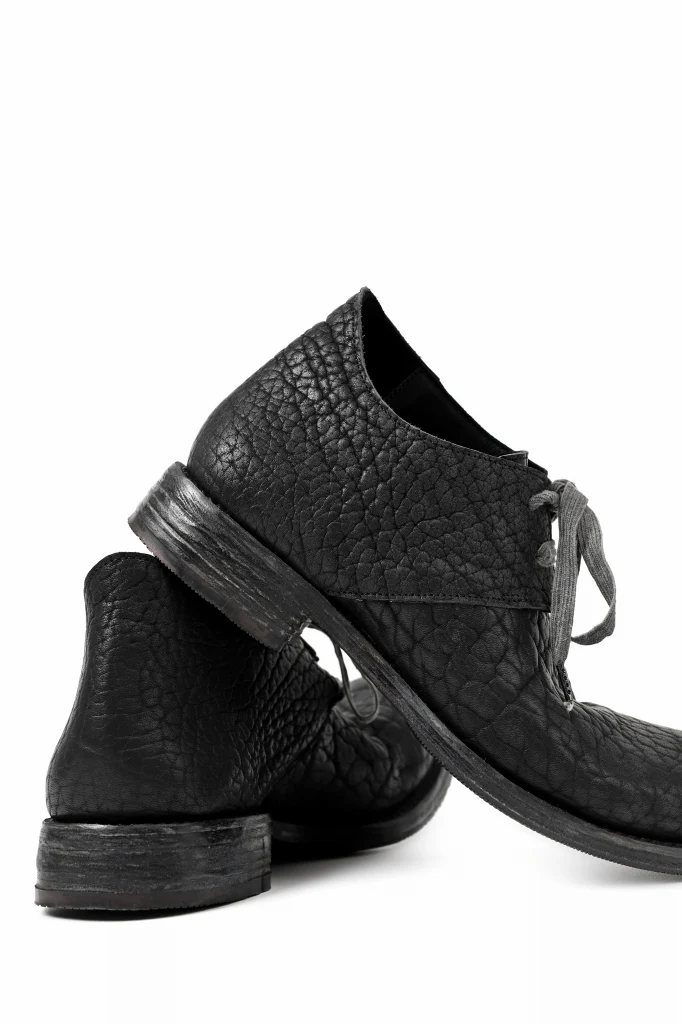 Portaille OneMake exclusive PL20 Derby Shoes / Rough Bull (Black) - Image 26