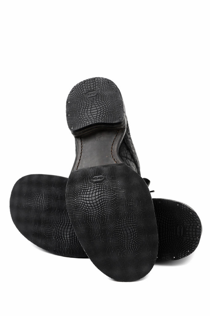 Portaille OneMake exclusive PL20 Derby Shoes / Rough Bull (Black) - Image 27