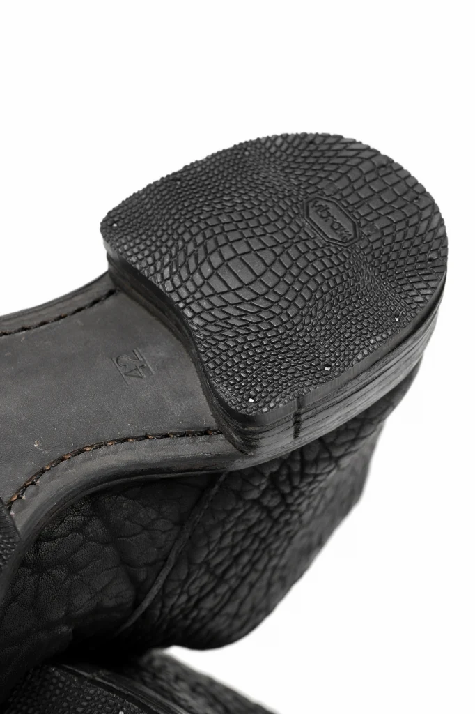 Portaille OneMake exclusive PL20 Derby Shoes / Rough Bull (Black) - Image 29
