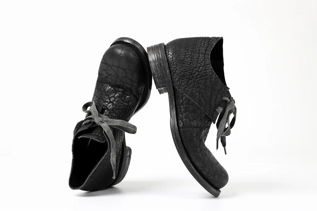 Portaille OneMake exclusive PL20 Derby Shoes / Rough Bull (Black) - Image 31