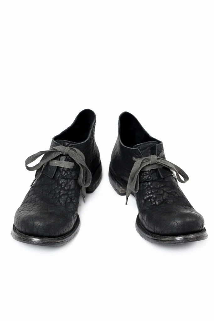 Portaille OneMake exclusive PL20 Derby Shoes / Rough Bull (Black) - Image 5