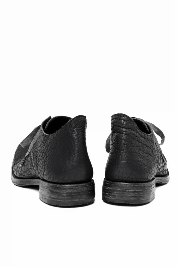 Portaille OneMake exclusive PL20 Derby Shoes / Rough Bull (Black) - Image 6