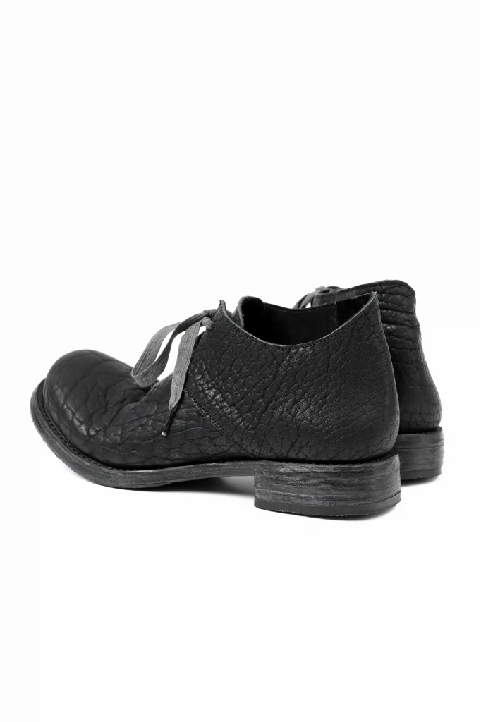 Portaille OneMake exclusive PL20 Derby Shoes / Rough Bull (Black) - Image 8