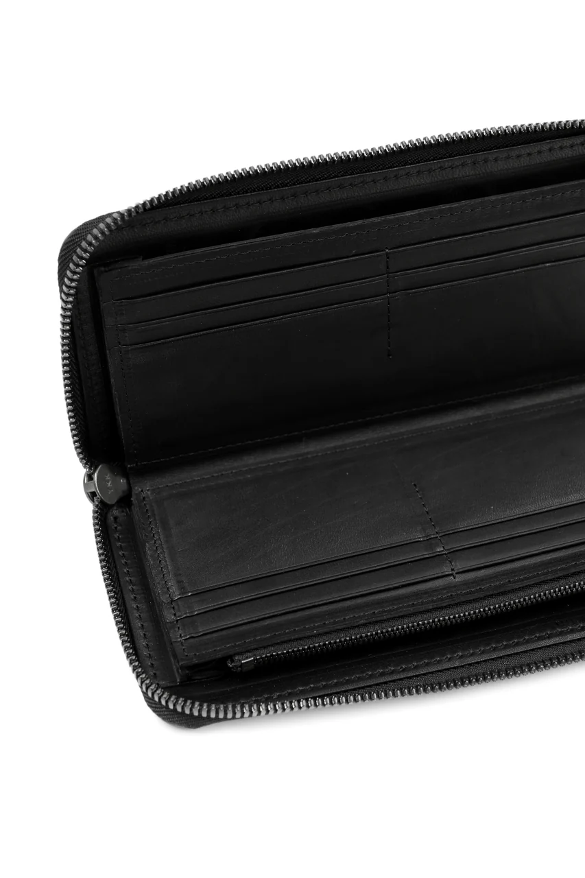 Portaille ROUND ZIP LONG WALLET / ELBAMATTE (PURPLE) - Image 9