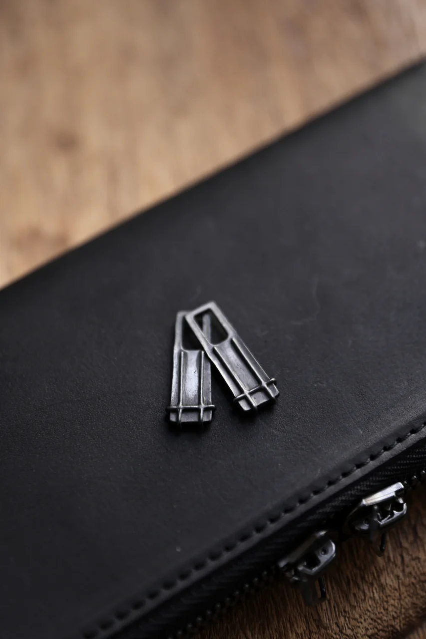 Portaille ROUND ZIP LONG WALLET / GUIDI FIORE (BLACK) - Image 24