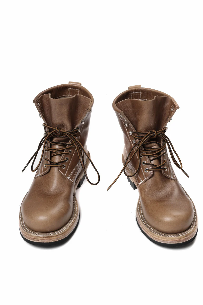 Portaille x LOOM exclusive DOUBLE STITCHED WELT WORKING BOOTS / HORWEEN CHROMEXCEL (NATURAL) - Image 15