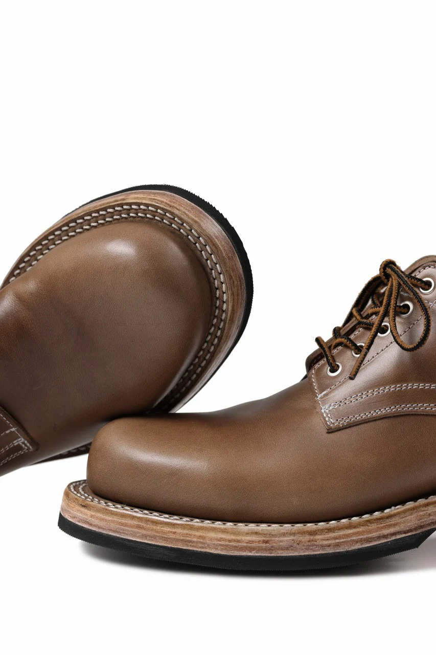 Portaille x LOOM exclusive DOUBLE STITCHED WELT WORKING BOOTS / HORWEEN CHROMEXCEL (NATURAL) - Image 32