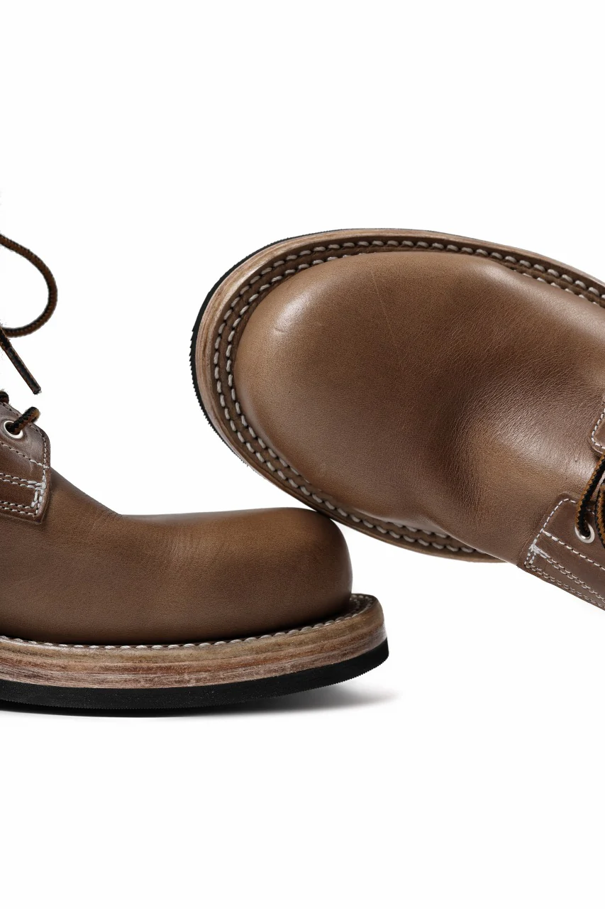 Portaille x LOOM exclusive DOUBLE STITCHED WELT WORKING BOOTS / HORWEEN CHROMEXCEL (NATURAL) - Image 33