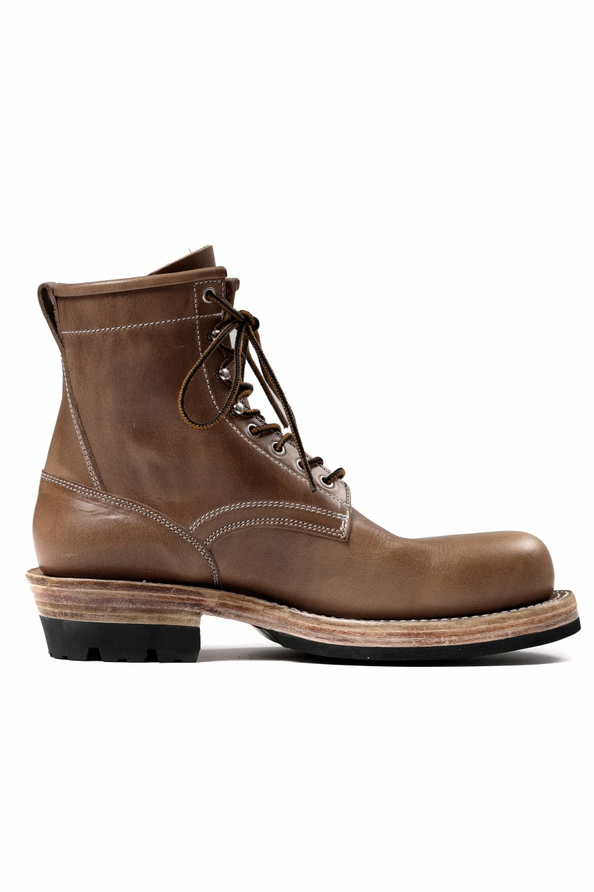 Portaille x LOOM exclusive DOUBLE STITCHED WELT WORKING BOOTS / HORWEEN CHROMEXCEL (NATURAL) - Image 35