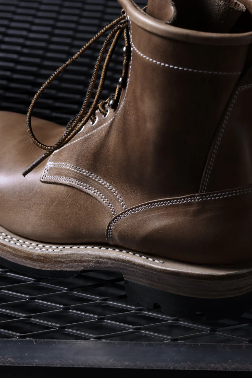 Portaille x LOOM exclusive DOUBLE STITCHED WELT WORKING BOOTS / HORWEEN CHROMEXCEL (NATURAL) - Image 57