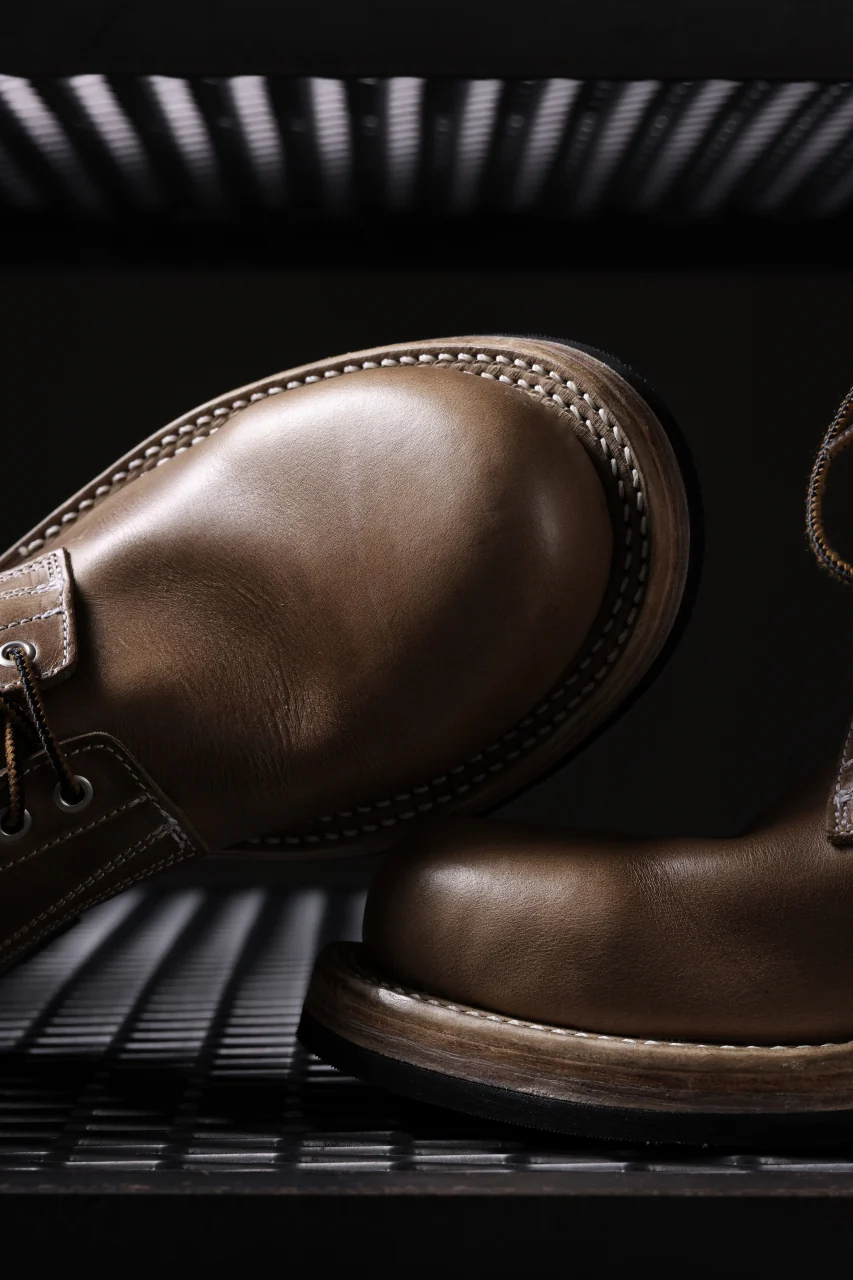 Portaille x LOOM exclusive DOUBLE STITCHED WELT WORKING BOOTS / HORWEEN CHROMEXCEL (NATURAL) - Image 59
