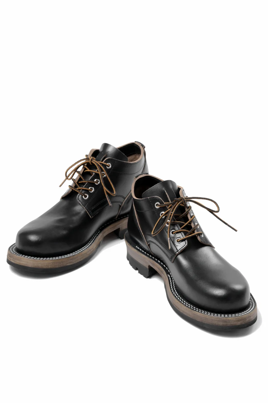 Portaille x LOOM exclusive DOUBLE STITCHED WELT WORKING DERBY / HORWEEN CHROMEXCEL (BLACK) - Image 11