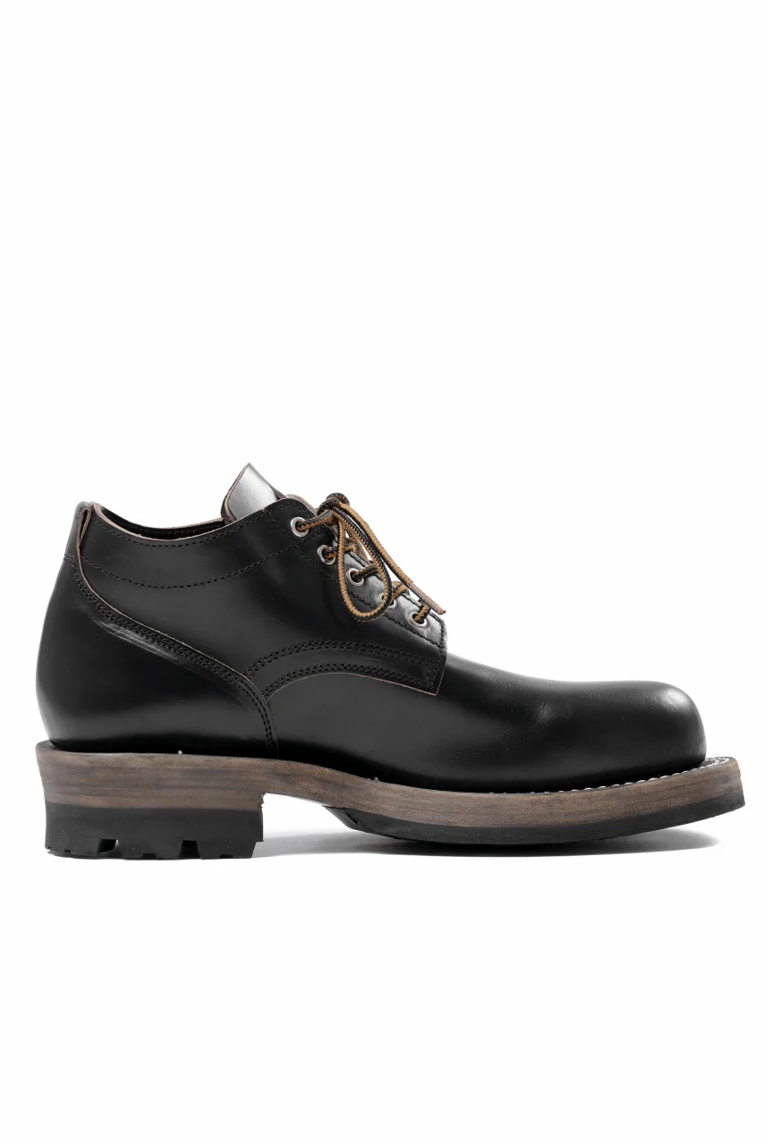 Portaille x LOOM exclusive DOUBLE STITCHED WELT WORKING DERBY / HORWEEN CHROMEXCEL (BLACK) - Image 15