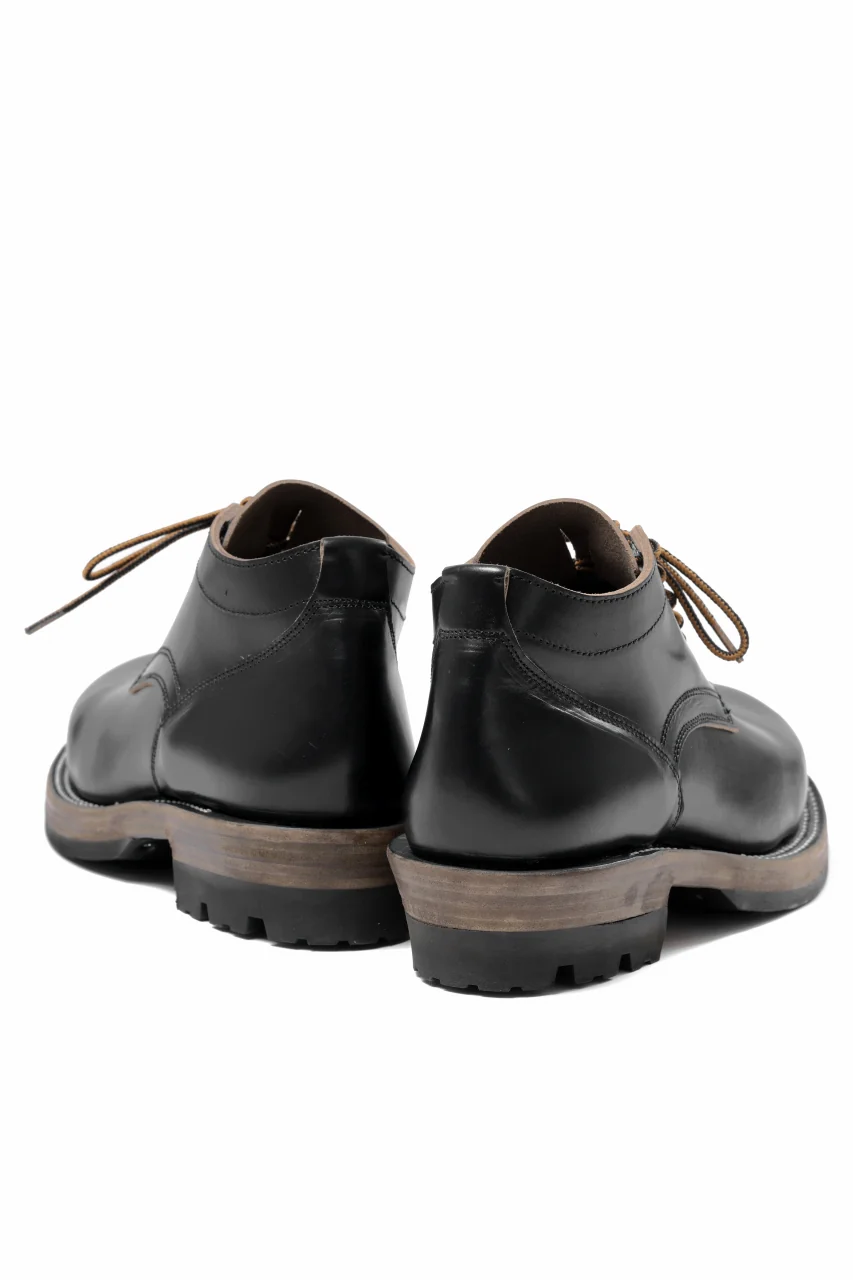 Portaille x LOOM exclusive DOUBLE STITCHED WELT WORKING DERBY / HORWEEN CHROMEXCEL (BLACK) - Image 16