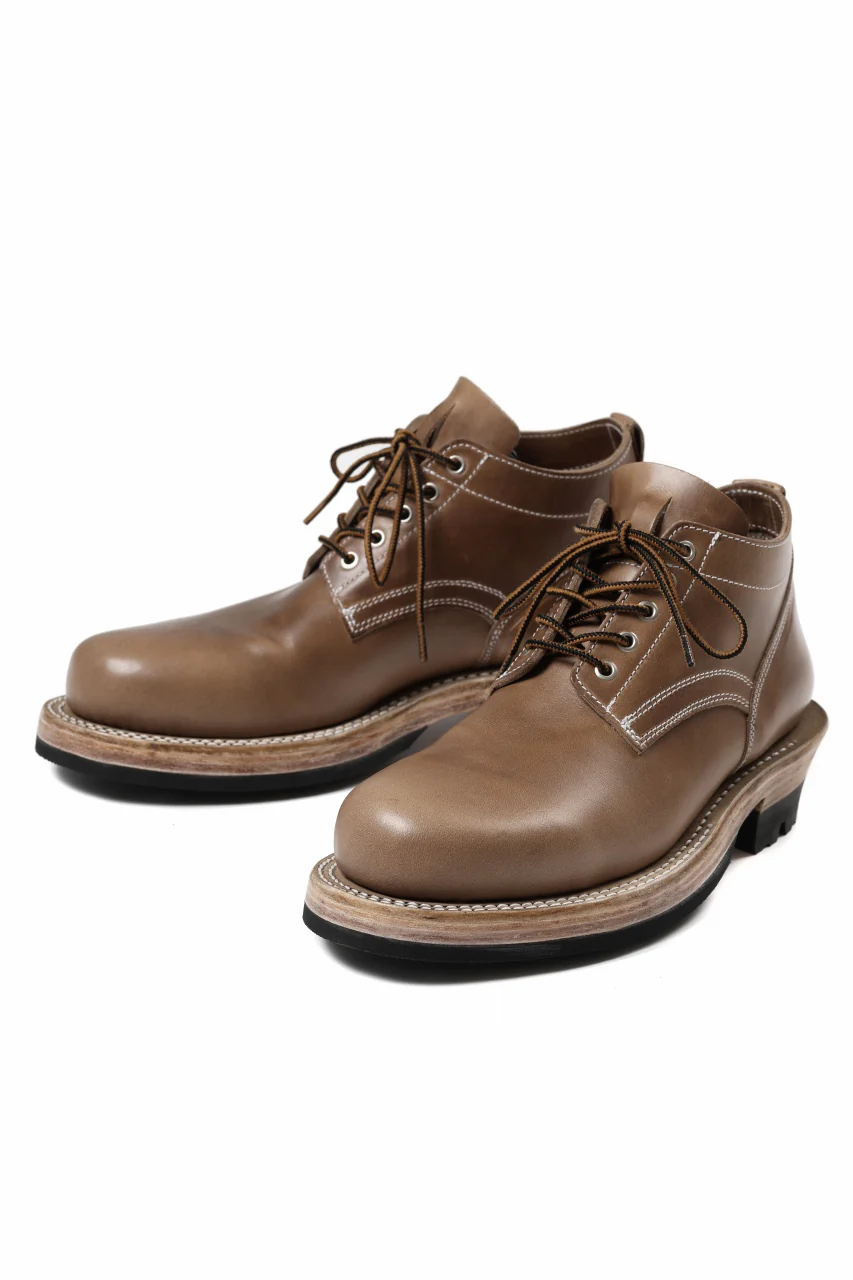 Portaille x LOOM exclusive DOUBLE STITCHED WELT WORKING DERBY / HORWEEN CHROMEXCEL (NATURAL) - Image 2