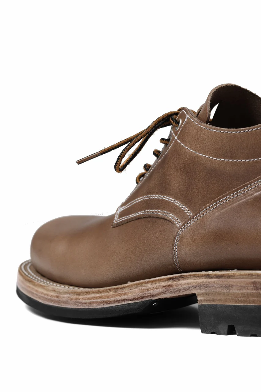 Portaille x LOOM exclusive DOUBLE STITCHED WELT WORKING DERBY / HORWEEN CHROMEXCEL (NATURAL) - Image 20