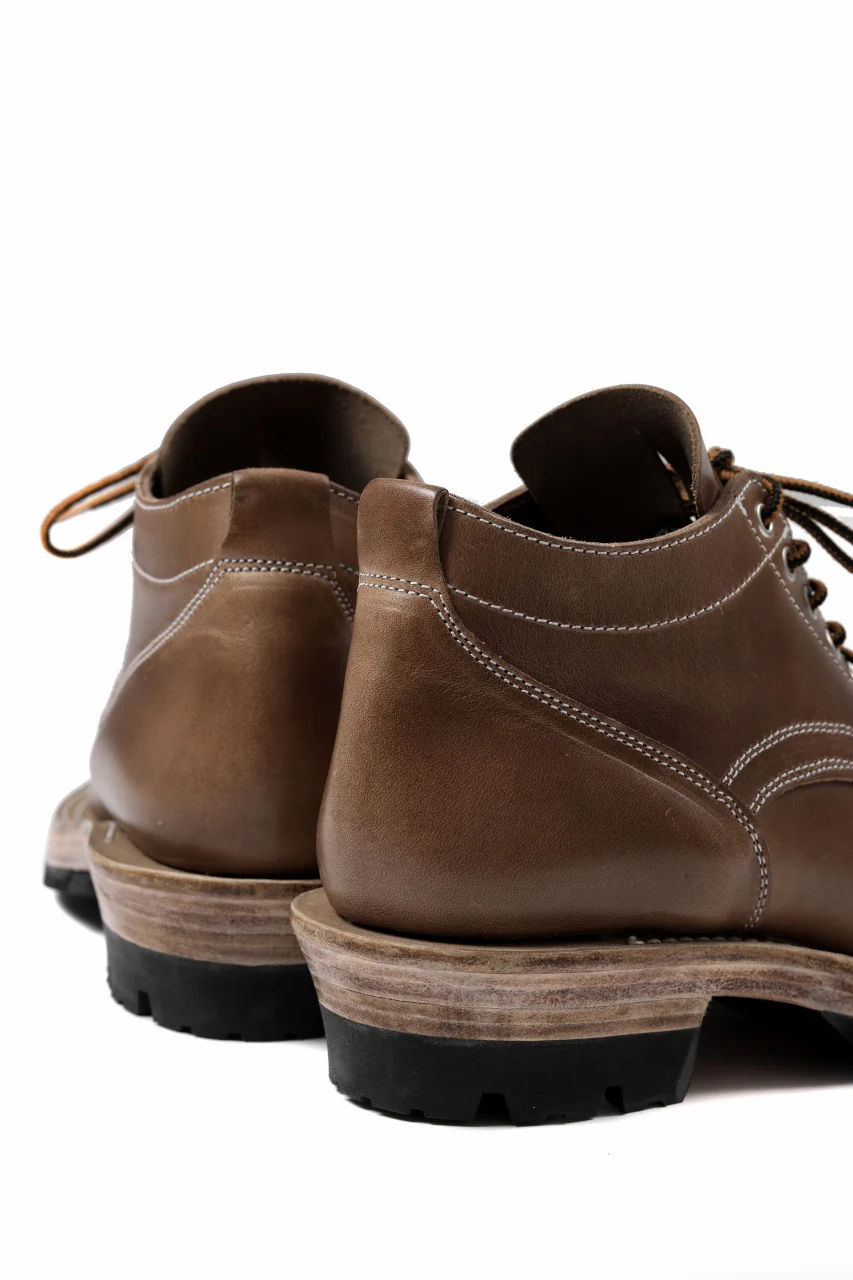 Portaille x LOOM exclusive DOUBLE STITCHED WELT WORKING DERBY / HORWEEN CHROMEXCEL (NATURAL) - Image 21