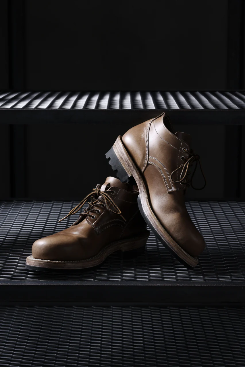 Portaille x LOOM exclusive DOUBLE STITCHED WELT WORKING DERBY / HORWEEN CHROMEXCEL (NATURAL) - Image 29
