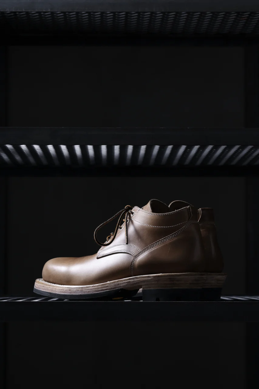 Portaille x LOOM exclusive DOUBLE STITCHED WELT WORKING DERBY / HORWEEN CHROMEXCEL (NATURAL) - Image 30