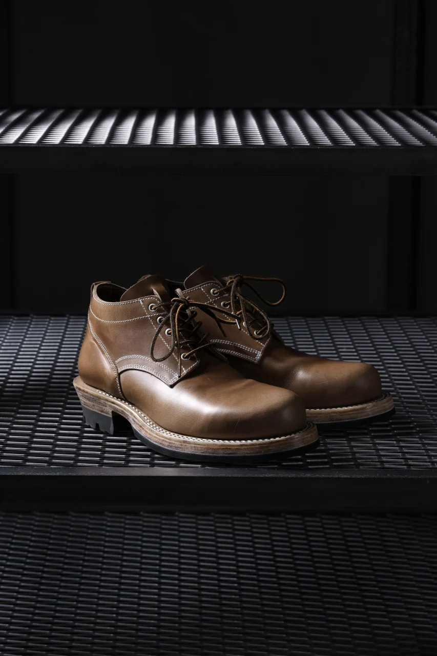 Portaille x LOOM exclusive DOUBLE STITCHED WELT WORKING DERBY / HORWEEN CHROMEXCEL (NATURAL) - Image 33