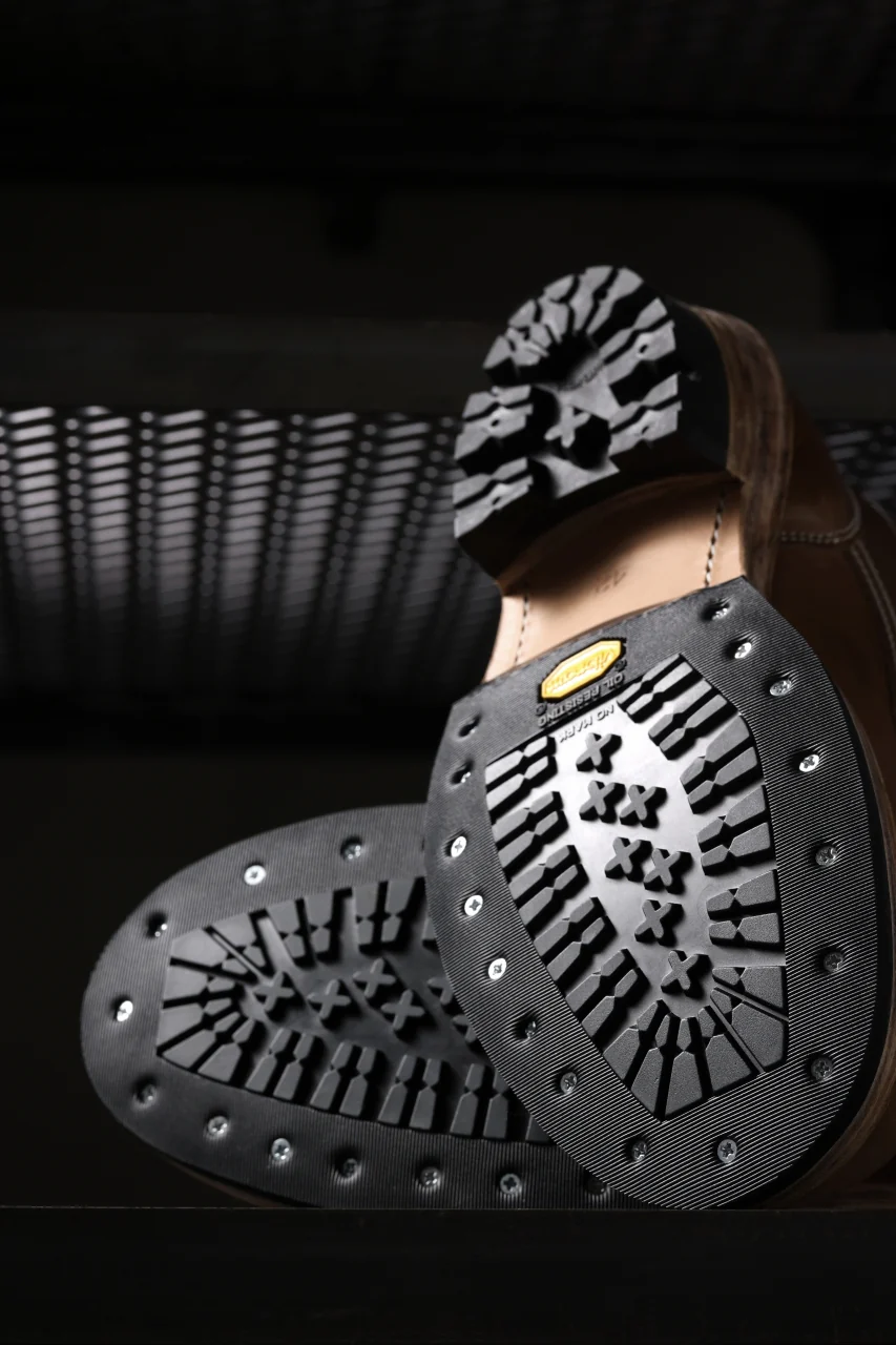 Portaille x LOOM exclusive DOUBLE STITCHED WELT WORKING DERBY / HORWEEN CHROMEXCEL (NATURAL) - Image 38
