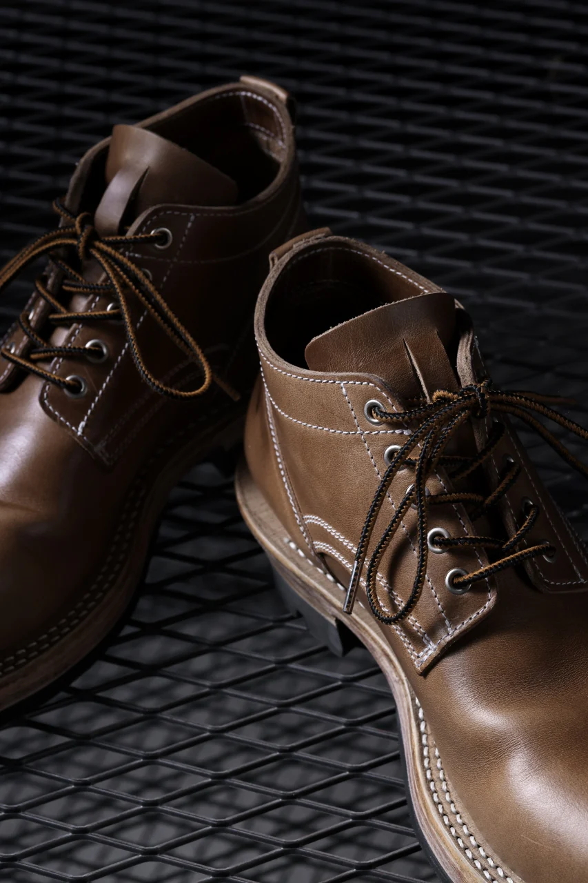 Portaille x LOOM exclusive DOUBLE STITCHED WELT WORKING DERBY / HORWEEN CHROMEXCEL (NATURAL) - Image 39