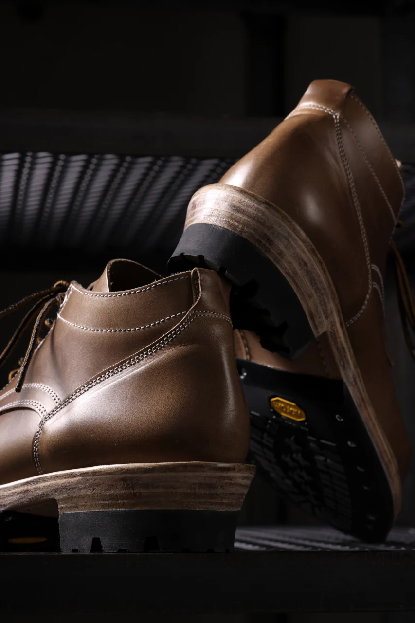 Portaille x LOOM exclusive DOUBLE STITCHED WELT WORKING DERBY / HORWEEN CHROMEXCEL (NATURAL) - Image 46