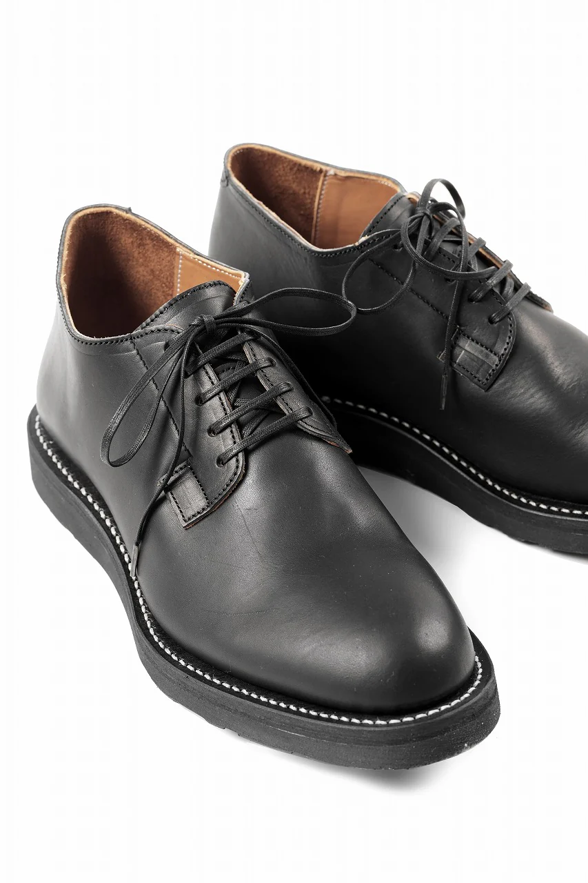 Portaille x N/07 exclusive POSTMAN SHOES / GUIDI FIORE (BLACK) - Image 13