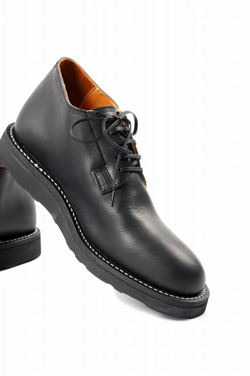Portaille x N/07 exclusive POSTMAN SHOES / GUIDI FIORE (BLACK) - Image 15