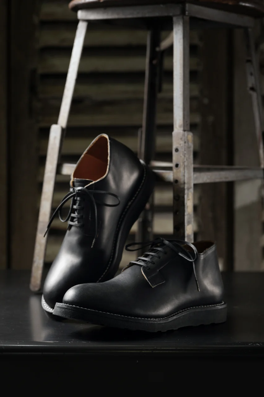 Portaille x N/07 exclusive POSTMAN SHOES / GUIDI FIORE (BLACK) - Image 22
