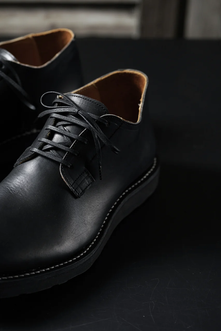 Portaille x N/07 exclusive POSTMAN SHOES / GUIDI FIORE (BLACK) - Image 23