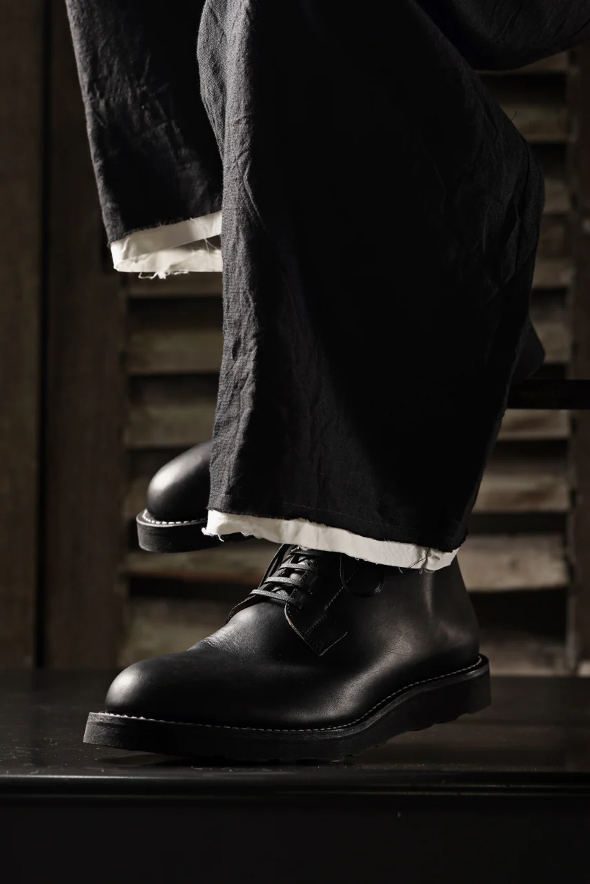 Portaille x N/07 exclusive POSTMAN SHOES / GUIDI FIORE (BLACK) - Image 27