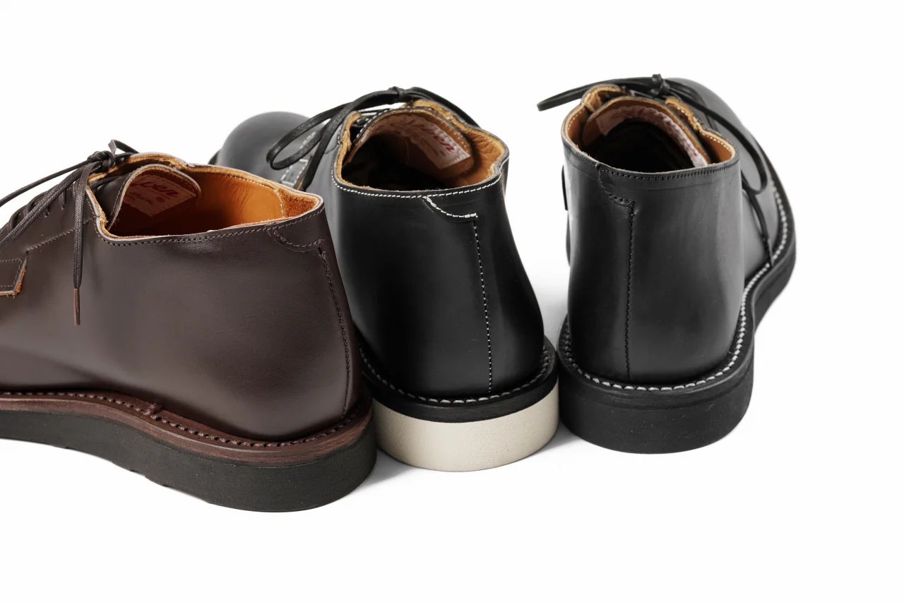 Portaille x N/07 exclusive POSTMAN SHOES / GUIDI FIORE (BLACK) - Image 32