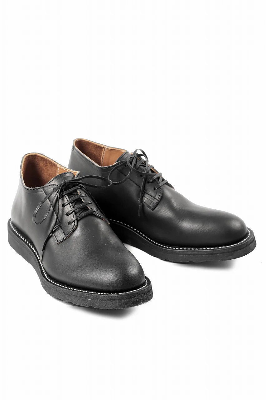 Portaille x N/07 exclusive POSTMAN SHOES / GUIDI FIORE (BLACK) - Image 4