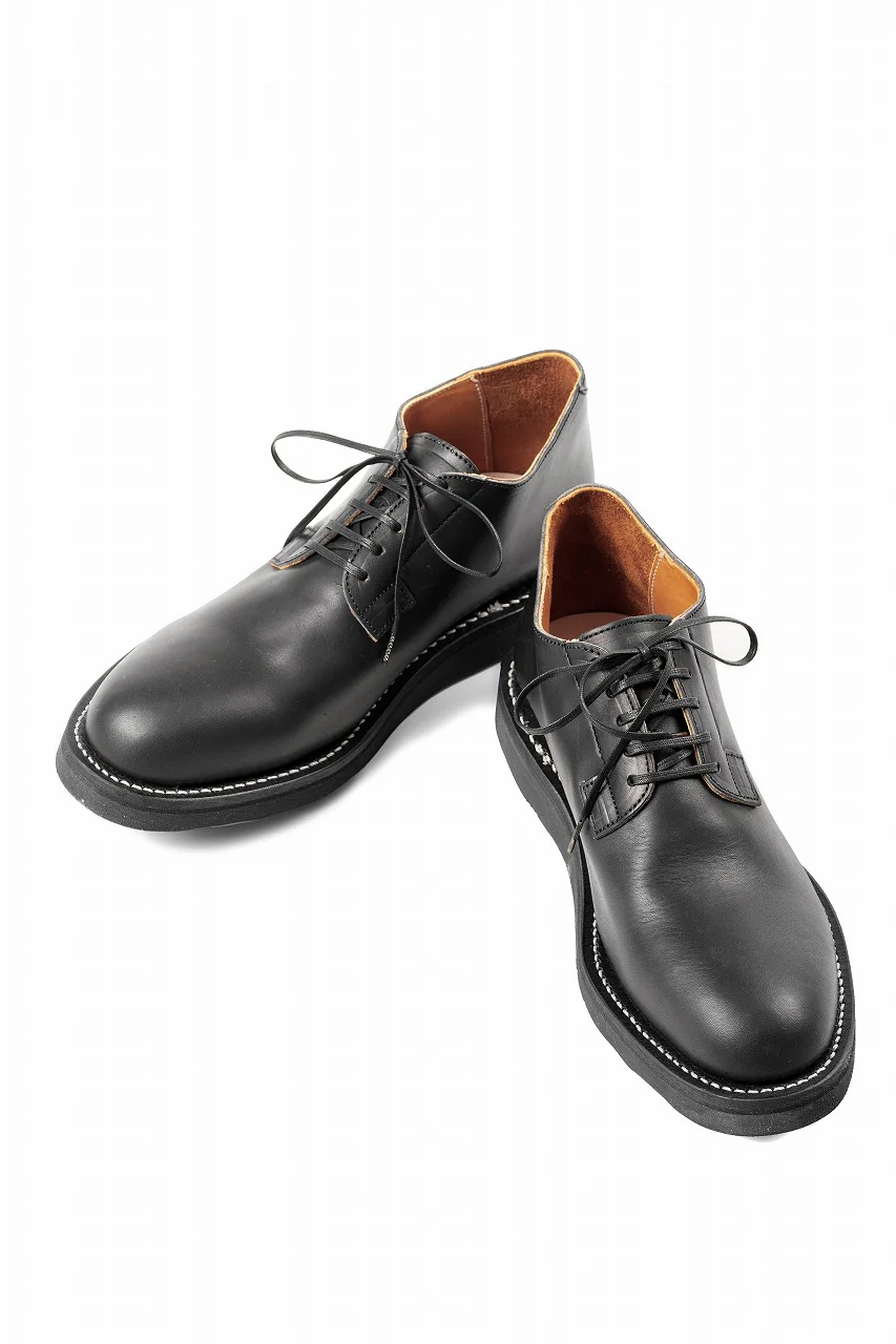 Portaille x N/07 exclusive POSTMAN SHOES / GUIDI FIORE (BLACK) - Image 5
