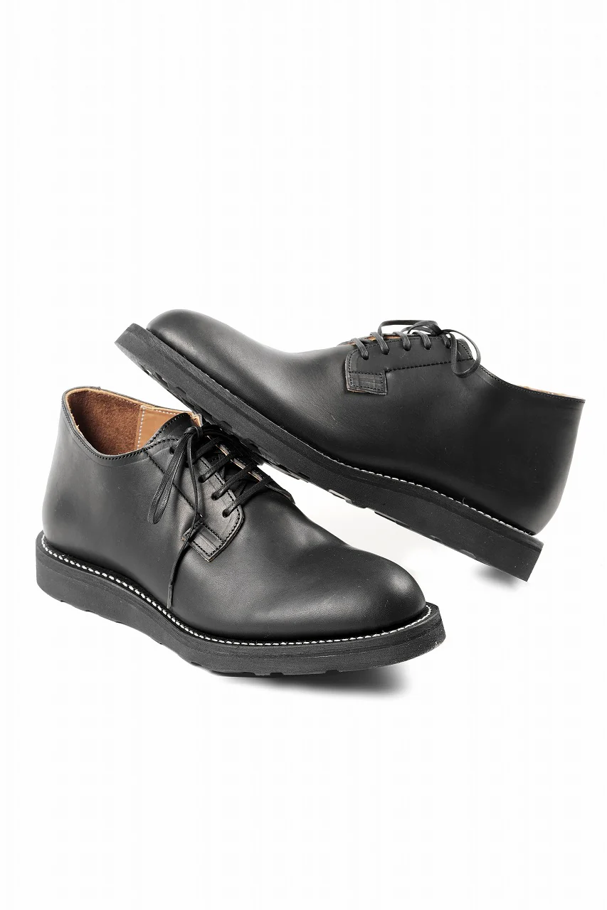 Portaille x N/07 exclusive POSTMAN SHOES / GUIDI FIORE (BLACK) - Image 7
