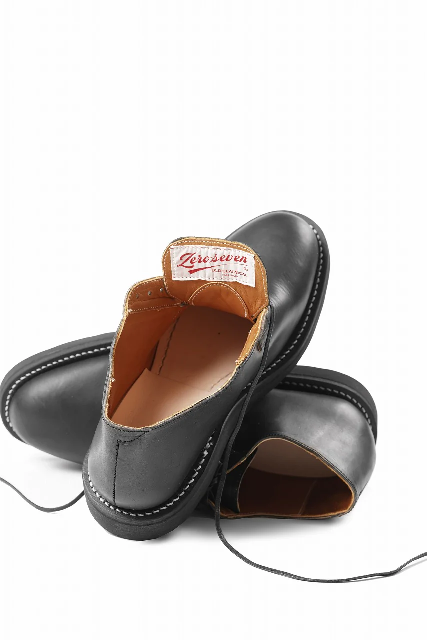 Portaille x N/07 exclusive POSTMAN SHOES / GUIDI FIORE (BLACK) - Image 9