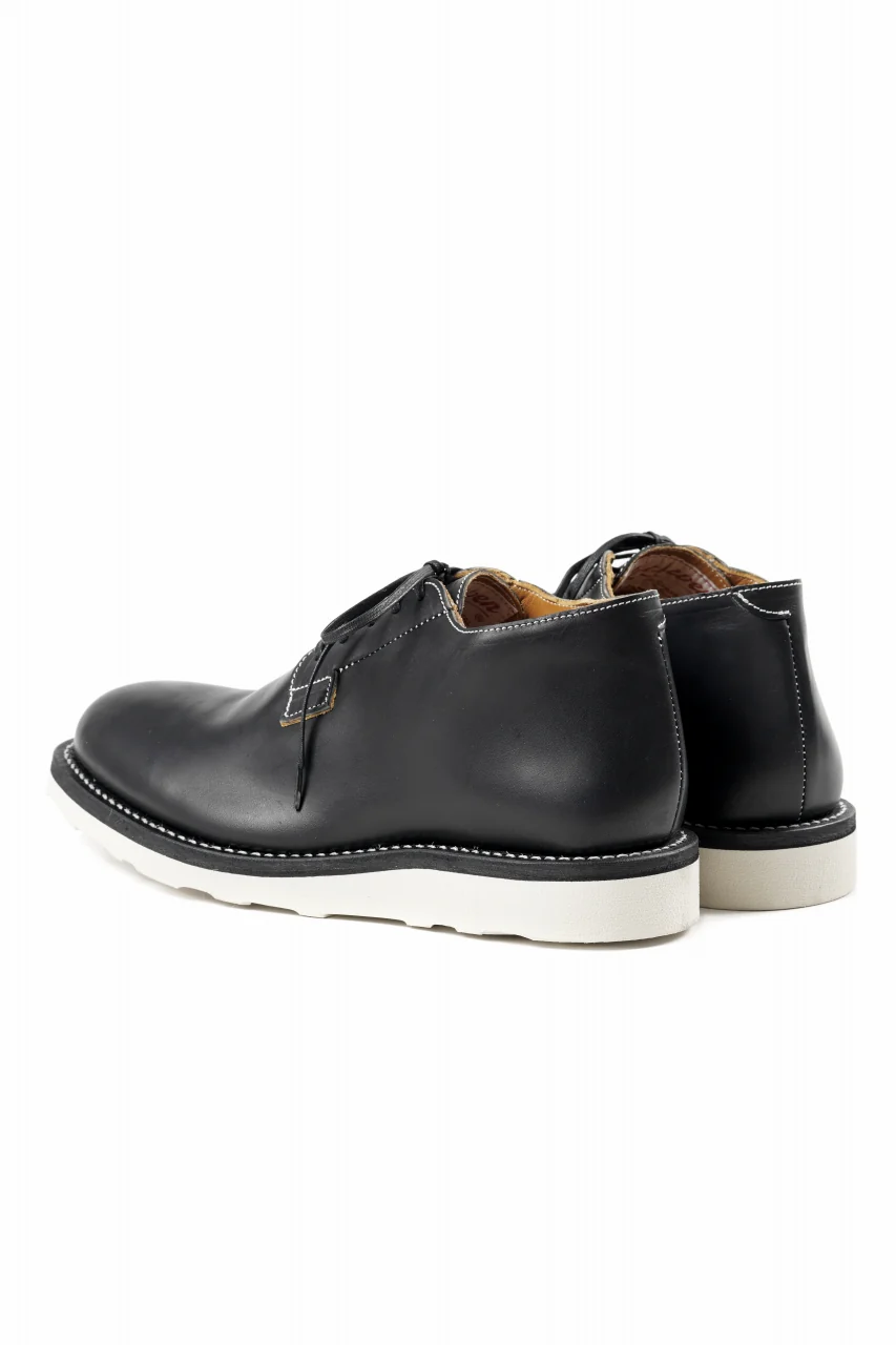 Portaille x N/07 exclusive POSTMAN SHOES / GUIDI FIORE (BLACK x WHITE) - Image 11