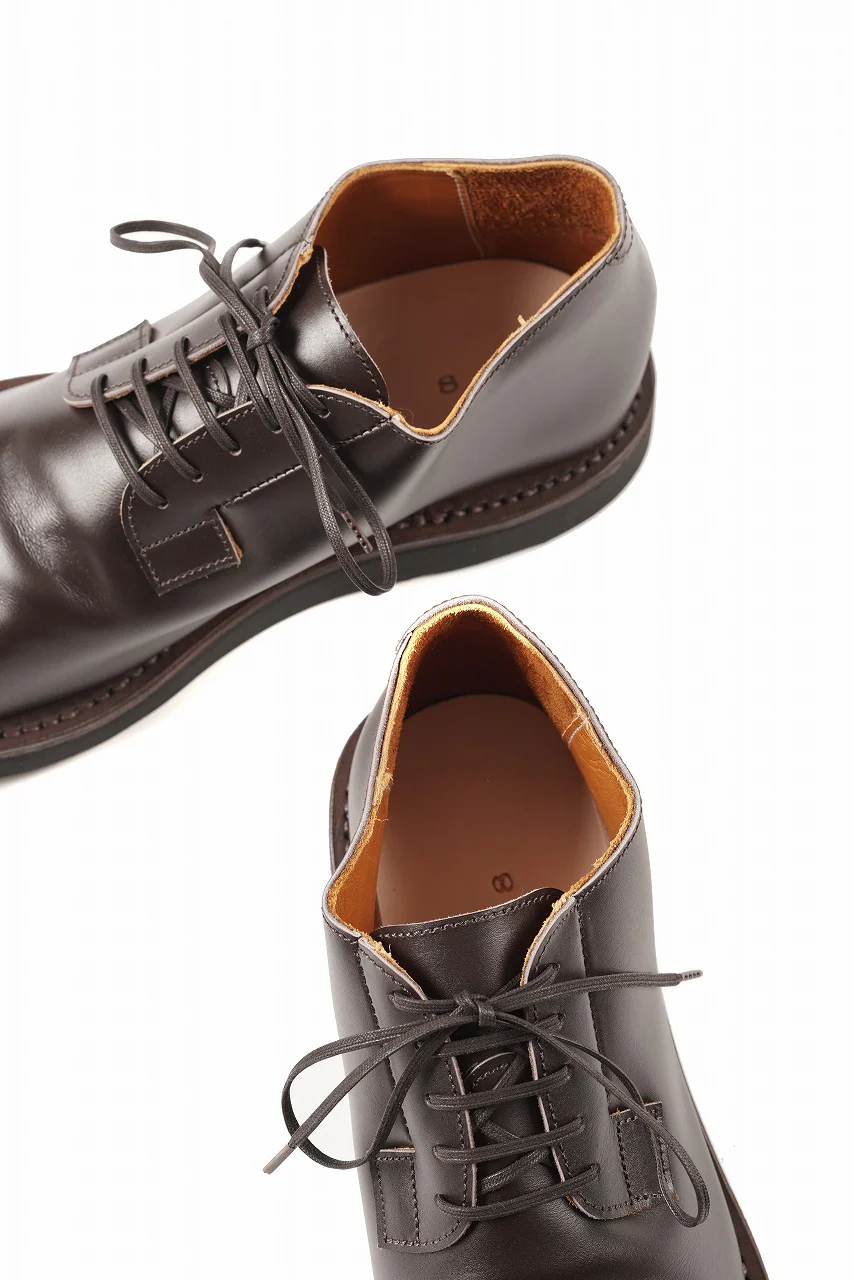 Portaille x N/07 exclusive POSTMAN SHOES / WEIN HEIMER BOX CALF (DARK BROWN) - Image 15