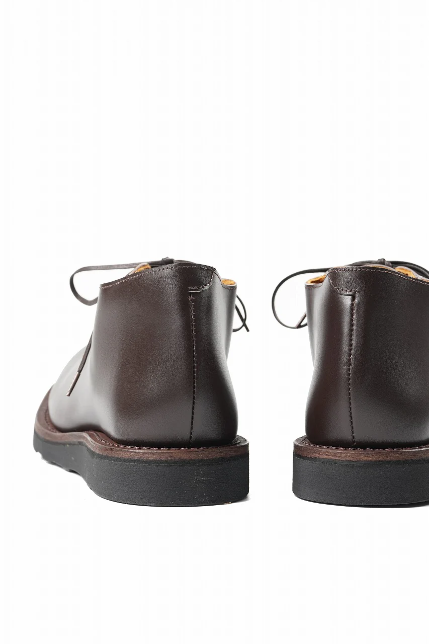 Portaille x N/07 exclusive POSTMAN SHOES / WEIN HEIMER BOX CALF (DARK BROWN) - Image 18