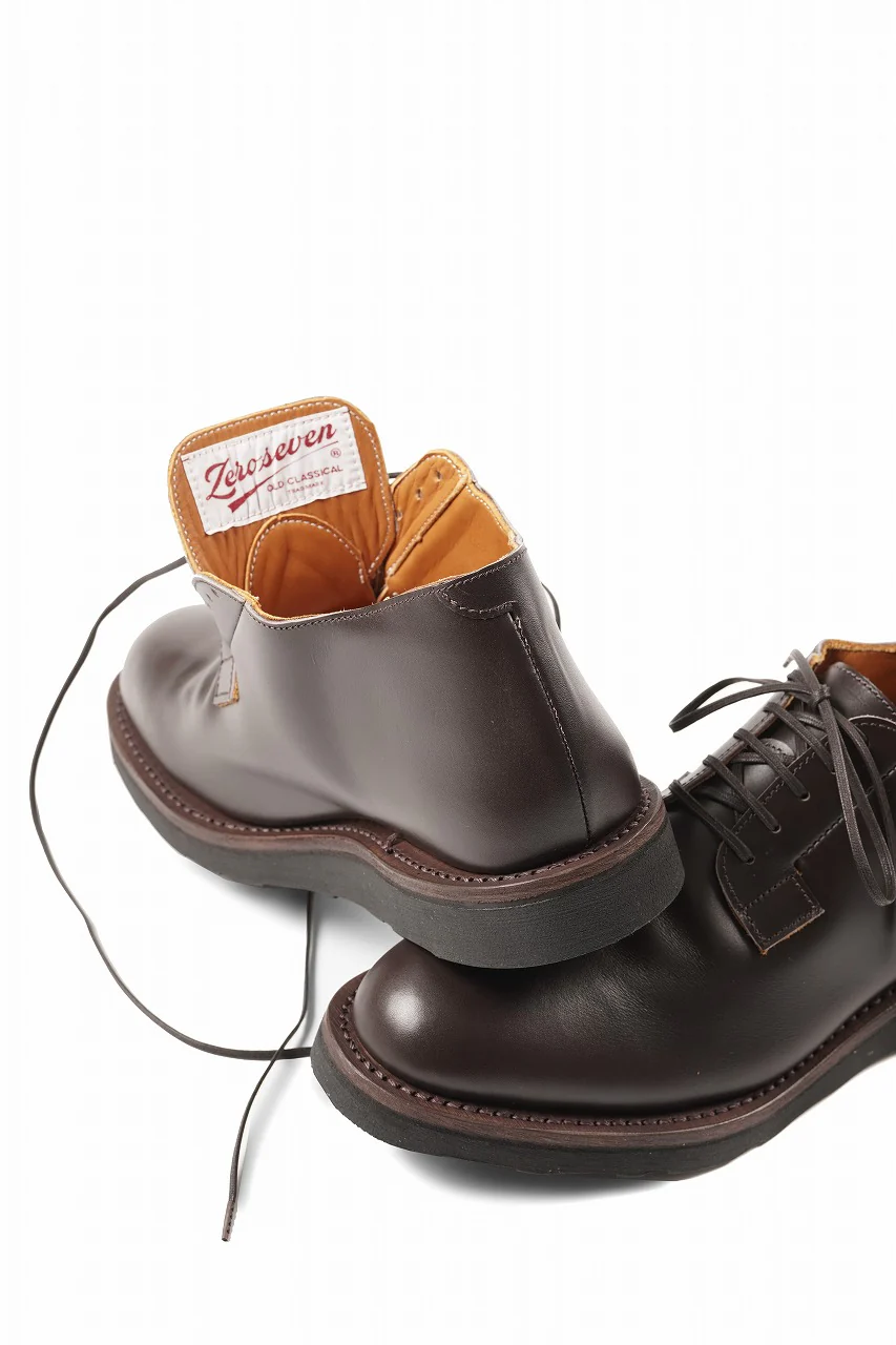 Portaille x N/07 exclusive POSTMAN SHOES / WEIN HEIMER BOX CALF (DARK BROWN) - Image 20