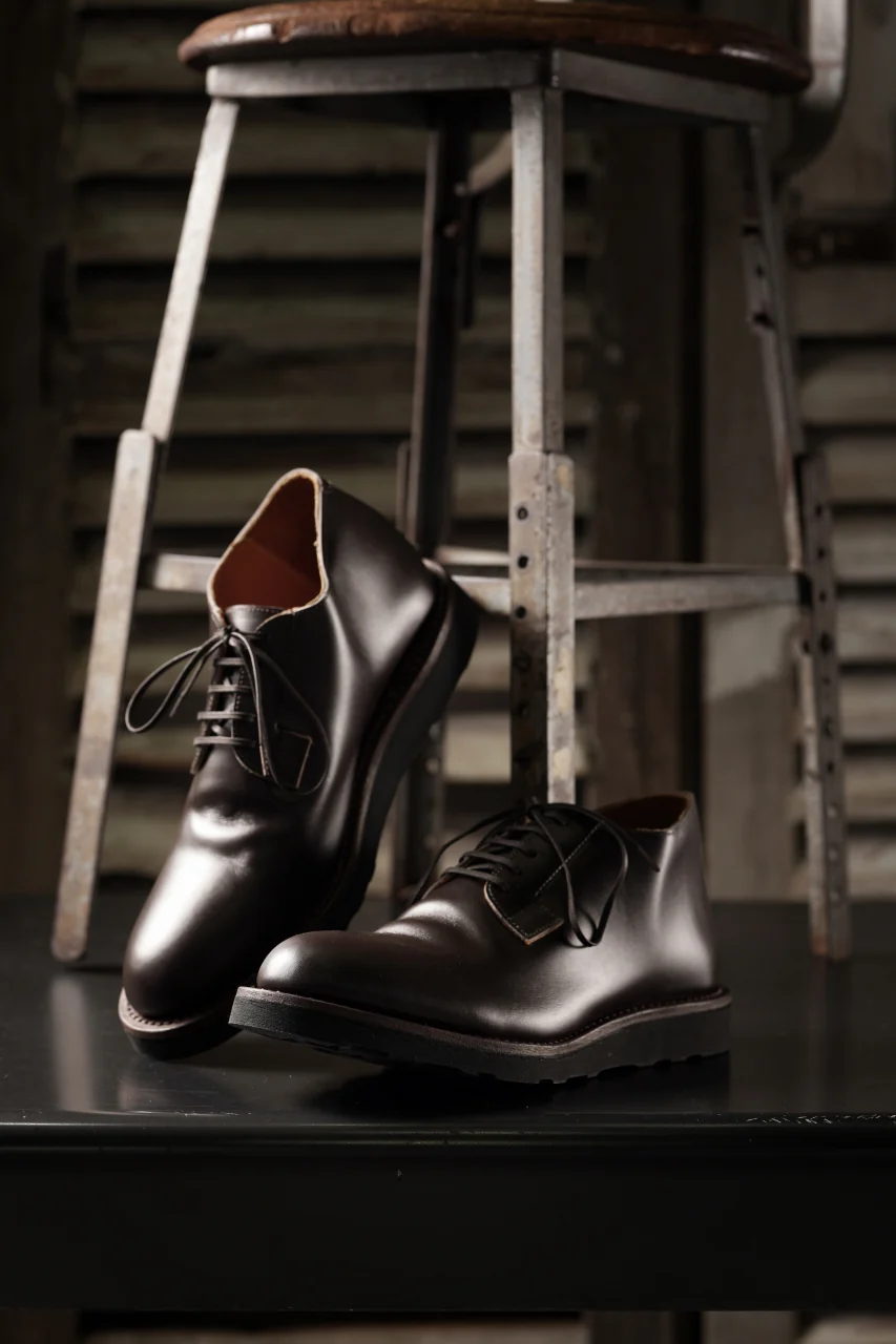 Portaille x N/07 exclusive POSTMAN SHOES / WEIN HEIMER BOX CALF (DARK BROWN) - Image 22