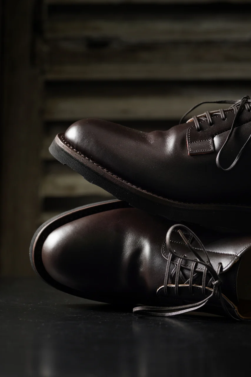 Portaille x N/07 exclusive POSTMAN SHOES / WEIN HEIMER BOX CALF (DARK BROWN) - Image 25
