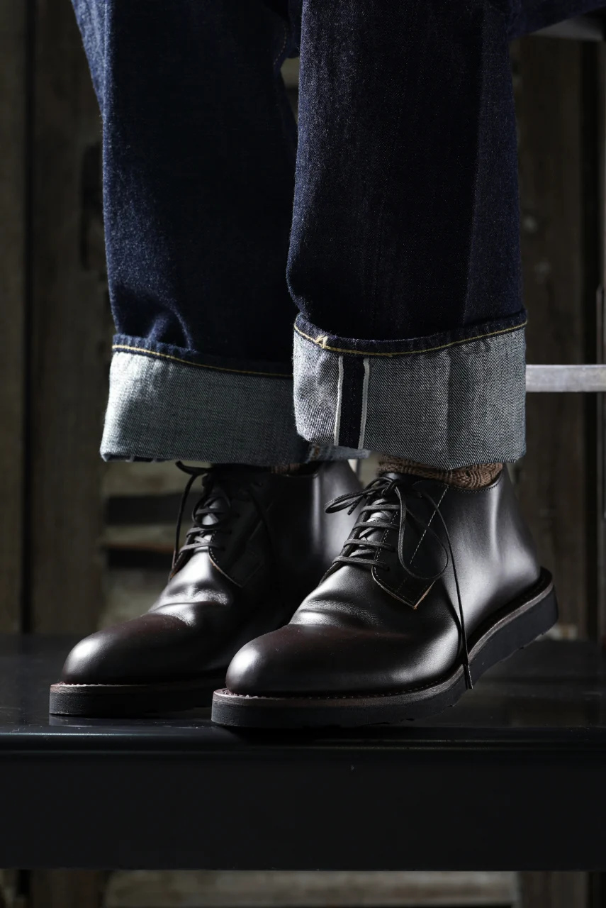 Portaille x N/07 exclusive POSTMAN SHOES / WEIN HEIMER BOX CALF (DARK BROWN) - Image 28